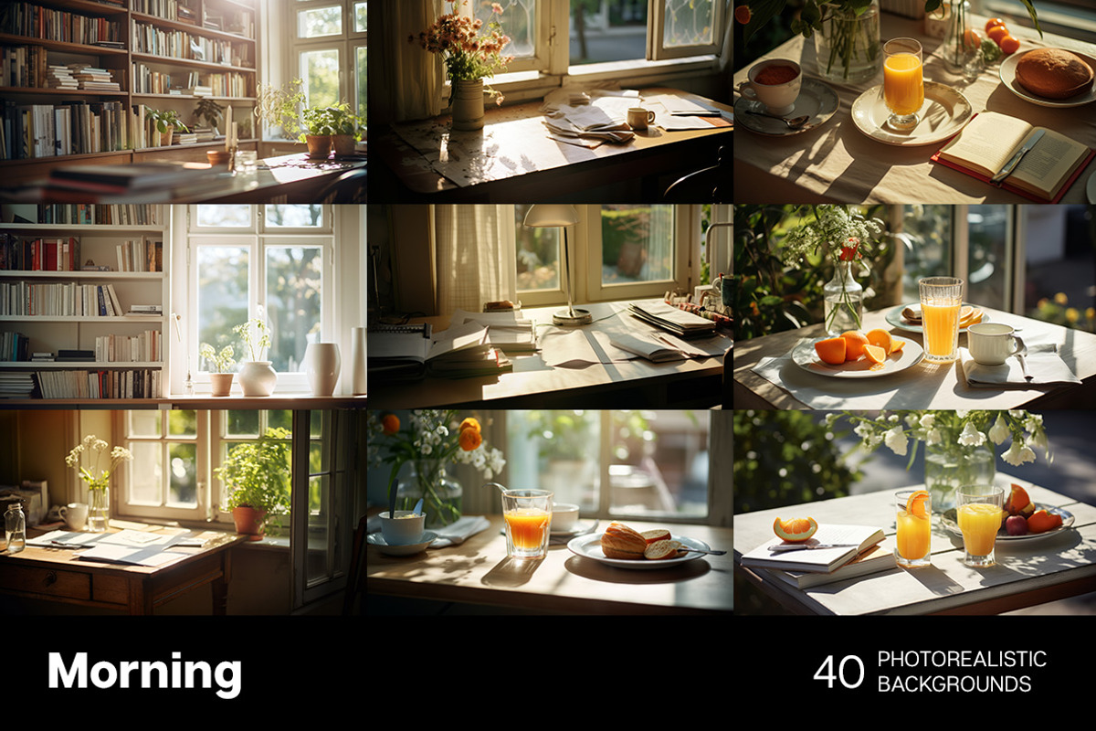 Morning home atmosphere - 40 images, an Arts & Entertainment Photo by Handmadefont (Photo 2 of 10)