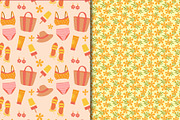 Tropical Summer Pool & Beach Pattern, a Pattern Graphic by CreativeChristiana (Thumbnail 9 of 11)