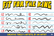 Brushes of The Silver Age, a Brush Add-On by Fuzzy Poet by DG2 (Thumbnail 3 of 6)