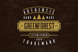 Pineforest - Classic Condensed Font