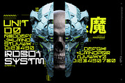 Robotik Systm, a Sans Serif Font by Hydro74 (Thumbnail 3 of 4)