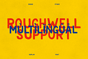Roughwell Family - Handdrawn, a Sans Serif Font by Invasi Studio (Thumbnail 10 of 10)