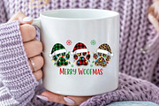 Merry Woofmas PNG, an Illustration by Craft Nest (Thumbnail 5 of 6)