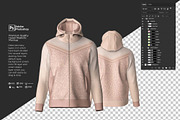 Drafting Mens Zip Up Hoodie Mockup, a Hoody Mockup by Nanggroe Scripting (Thumbnail 2 of 9)