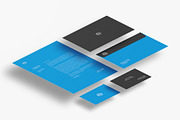 Floating Stationery Mockups, a Print Template by MahmoudWally (Thumbnail 7 of 8)