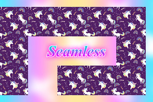 Unicorn Seamless Pattern