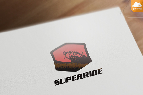super ride, a Branding & Logo Template by blends.studio