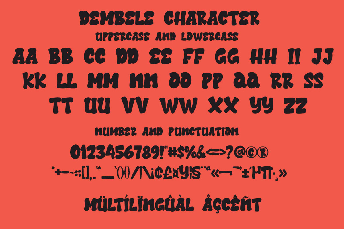 Ousmane Dembele, a Script Font by Zaenal Studio (Photo 7 of 13)