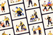 Volunteer Illustration Art Set, a Person Illustration by Vectors Market (Thumbnail 6 of 9)