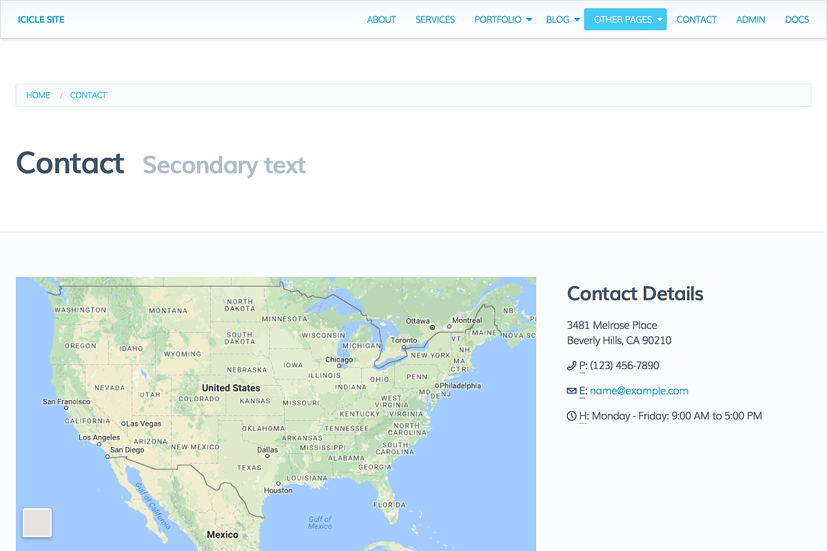 Icicle UI Kit for Zurb Foundation 6, a Templates & Theme by The Clever UI Company (Photo 5 of 6)