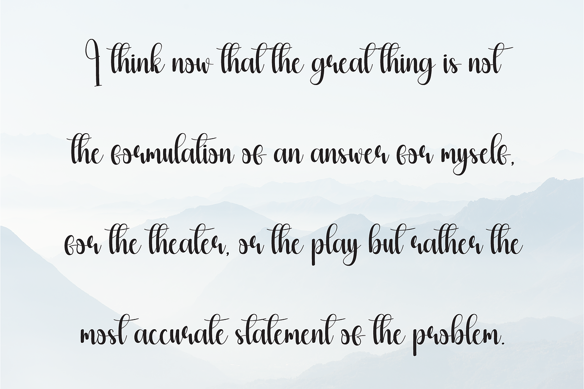 Beauty Vacation | Script Font, a Handwritten Font by Scratchones (Photo 6 of 9)