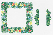 Tropical Bar Frames & Templates Set, an Illustration by NATASHA CHU (Thumbnail 11 of 11)