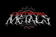 Y2K Chrome Text Effects, a Layer Style Add-On by Hyperpix Productions (Thumbnail 12 of 16)