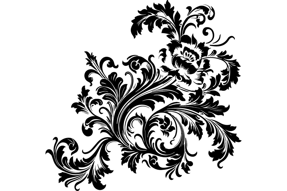 Vintage Floral Ornament & Wreath SVG, an Object Graphic by Gfx_Store (Photo 11 of 16)