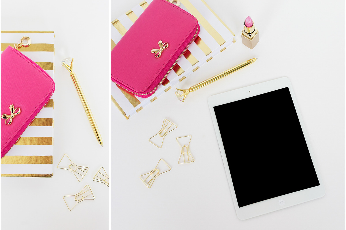 Pink & Gold Styled Stock Photos, a Beauty & Fashion Photo by Fempreneur Styled Stock (Photo 4 of 4)