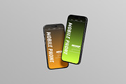 iPhone Mockup, an iPhone Mockup by Pikachudesign (Thumbnail 4 of 4)