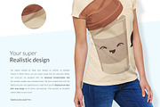 Women T-Shirt Mockups Set FREE DEMO, a Books & Magazine Mockup by Apparel_Mockups (Thumbnail 15 of 27)