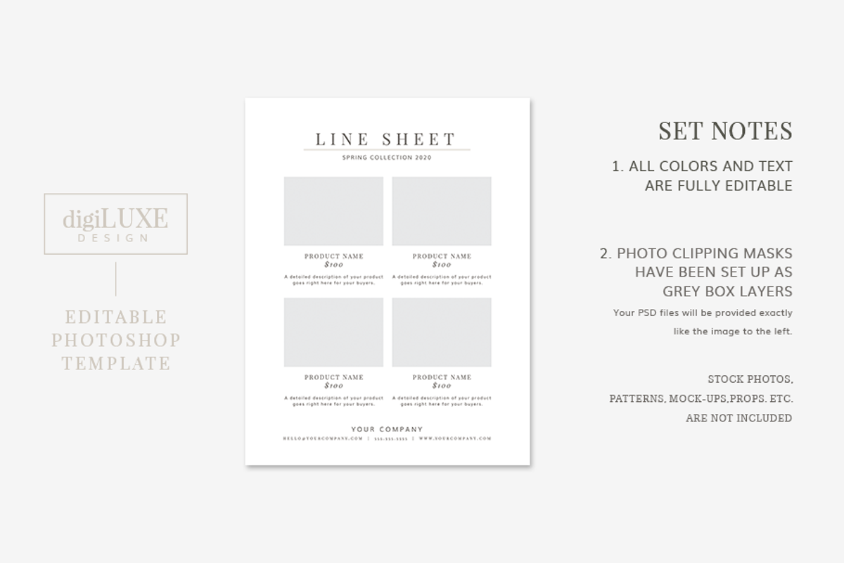 Wholesale Catalog Template PHOTOSHOP, a Magazine Template by Digiluxe (Photo 2 of 4)