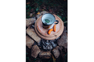 Roasting vegetables on homemade, a Nature Photo by HalfPoint