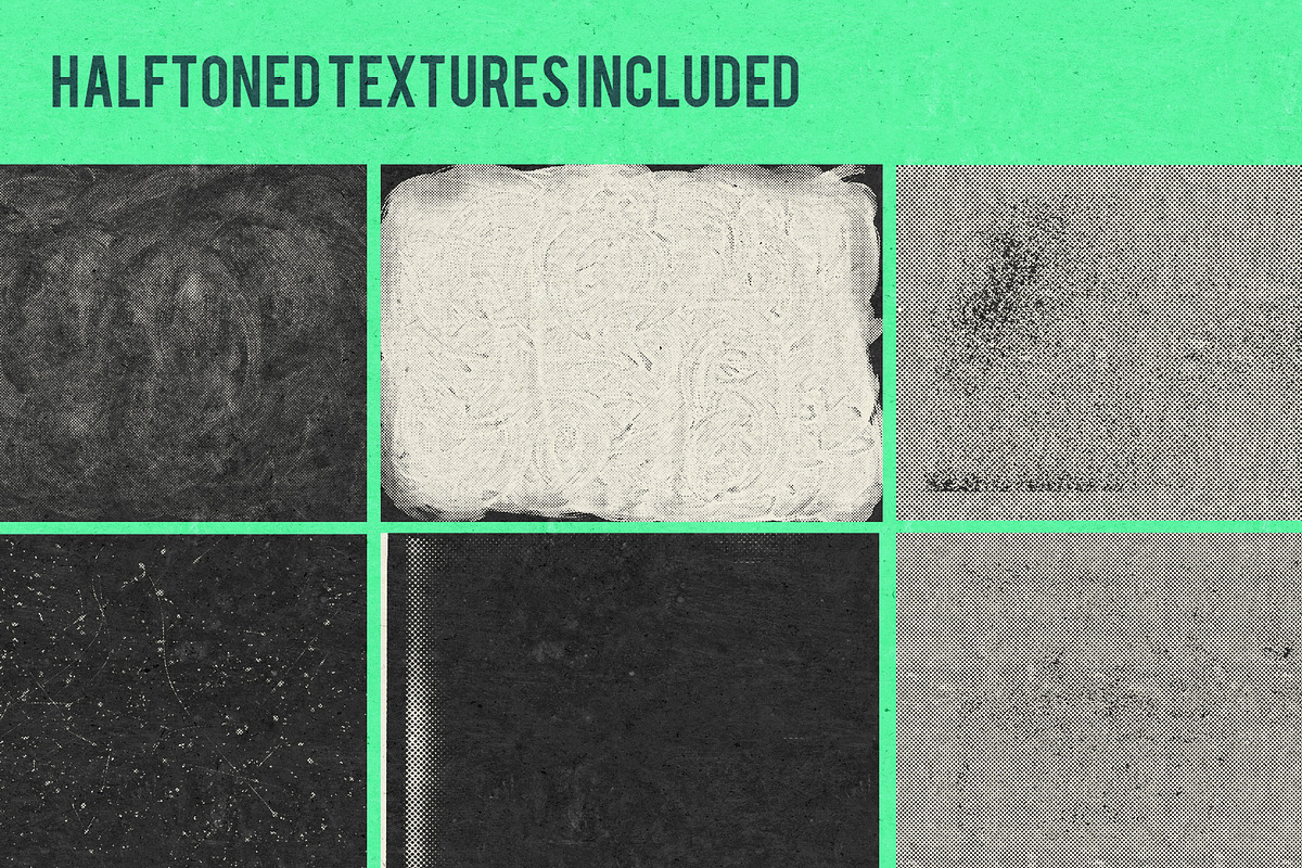 Aged Halftones - Collage Creator, an Object Graphic by Template Haven (Photo 8 of 12)