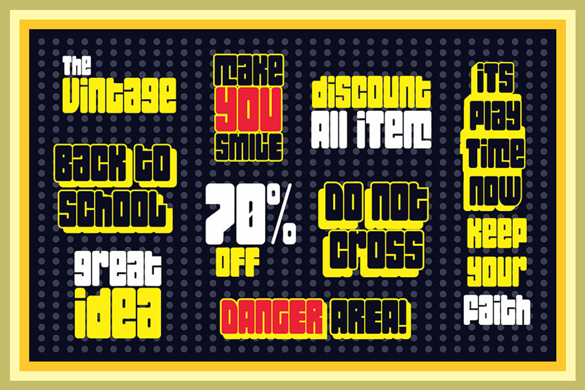 PAZTIME - A Bold Display Font, a Sans Serif Font by nIznaztype (Photo 11 of 14)