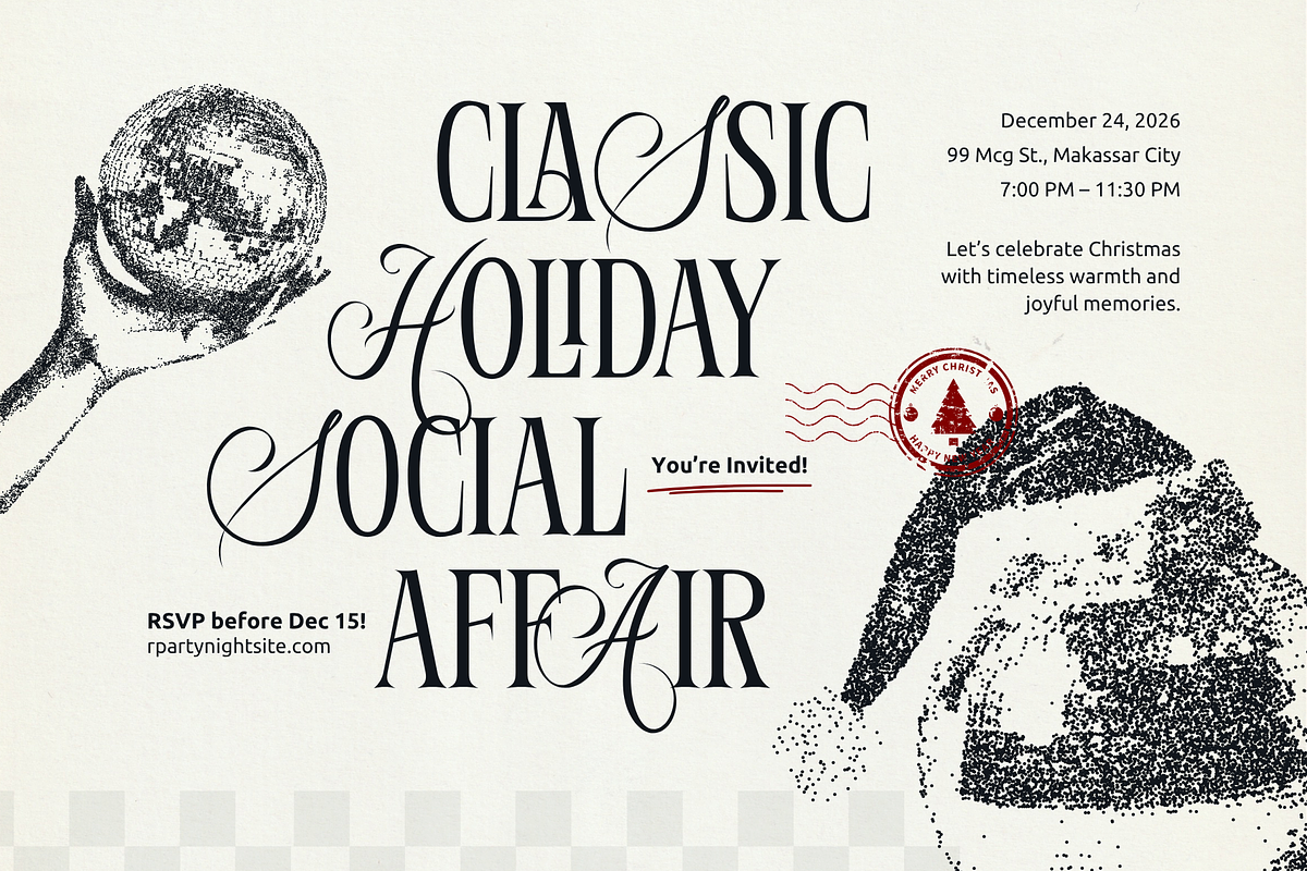 Pravelle Christmas Elegant Serif, a Serif Font by Ainun Jinan (Photo 3 of 12)