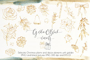 Vintage Christmas Watercolor clipart, a Seasonal Illustration by Yuliya Derbisheva (Thumbnail 10 of 14)