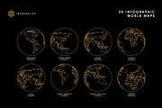 Infografica 3D Infographic World Map, an Object Graphic by Infografica (Thumbnail 1 of 4)