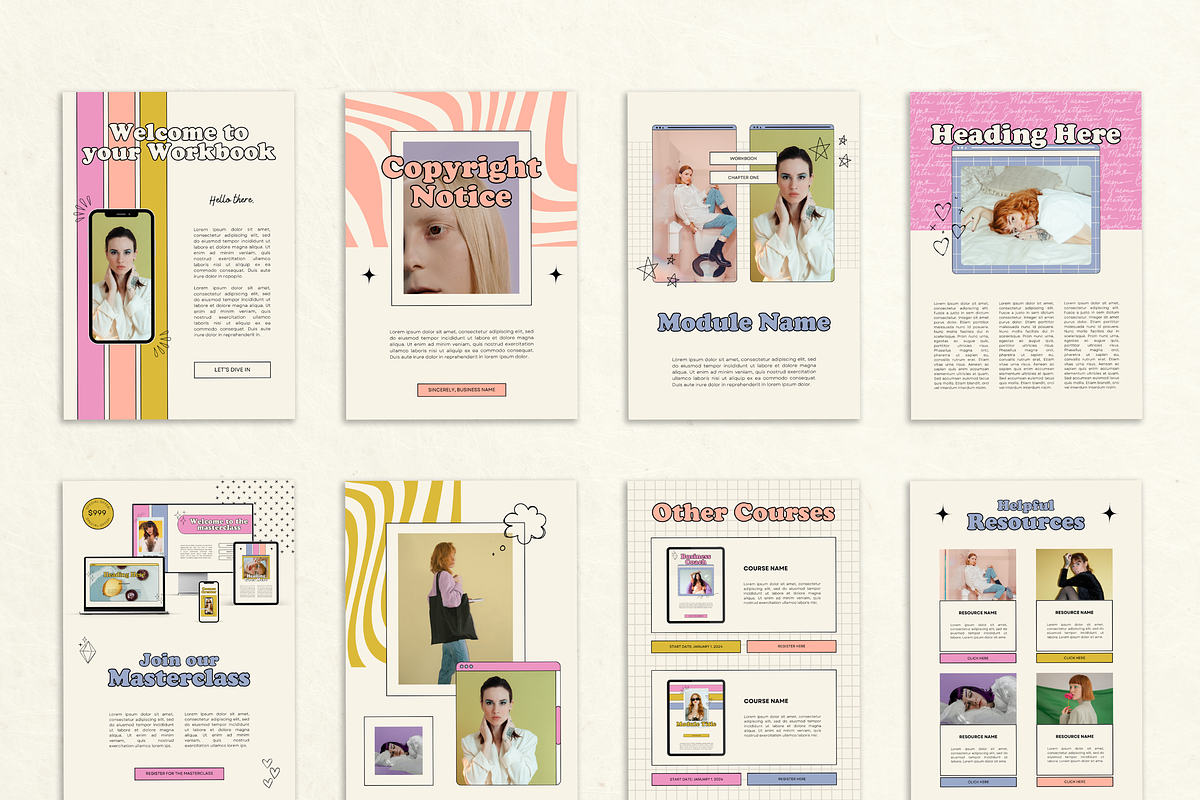 Canva Workbook Template for Coaches, a Magazine Template by Branding Babe Co. (Photo 5 of 11)