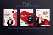 Corporate Social Media Post Bundle, a Social Media Template by Creative_View (Thumbnail 6 of 8)