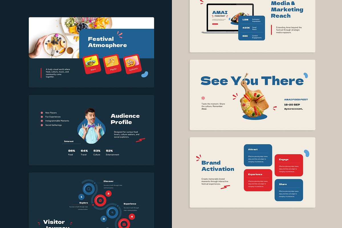 Amai - Food Festival Google Slides, a Presentation Template by New Coral Design (Photo 8 of 10)
