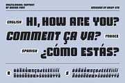 Barion – Bold Rounded Display Font, a Sans Serif Font by Drizy (Thumbnail 6 of 10)