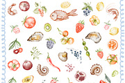 Watercolor Villa Wedding Clipart Set, an Object Illustration by LenArt (Thumbnail 7 of 14)