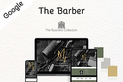 Google Sites Theme | The Barber, a Templates & Theme by She Designs Things (Thumbnail 2 of 8)