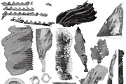 Procreate Brushes Messy on Paper, a Brush Add-On by Li Zamperini (Thumbnail 3 of 5)