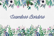 Winter wedding watercolor flowers, an Object Graphic by JSolomatina (Thumbnail 6 of 10)