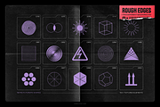 150 Retro-Futuristic Textured Shapes, an Object Graphic by Samolevsky (Thumbnail 10 of 17)