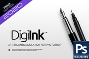 RM Digi Ink [PRO], a Brush Add-On by R M (Thumbnail 1 of 4)