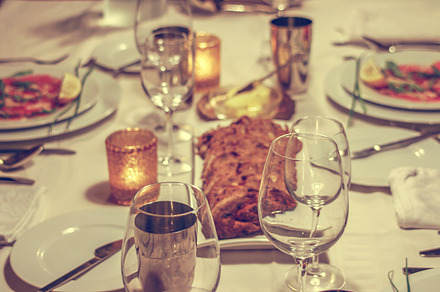 Intimate dinnerparty