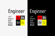 Engineer - 10 fonts, a Sans Serif Font by Leitmotif (Thumbnail 4 of 5)