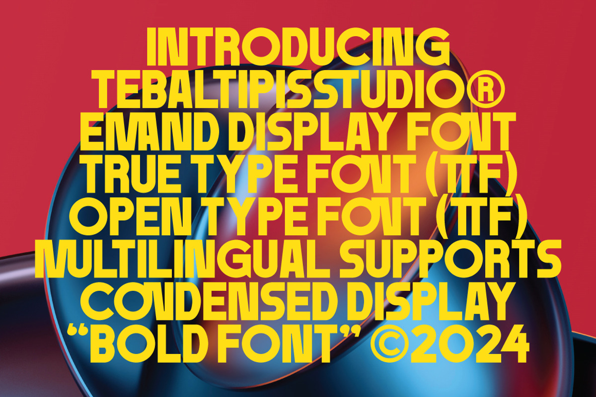 Emand - Sans Condensed Font, a Sans Serif Font by tebaltipislab (Photo 10 of 15)