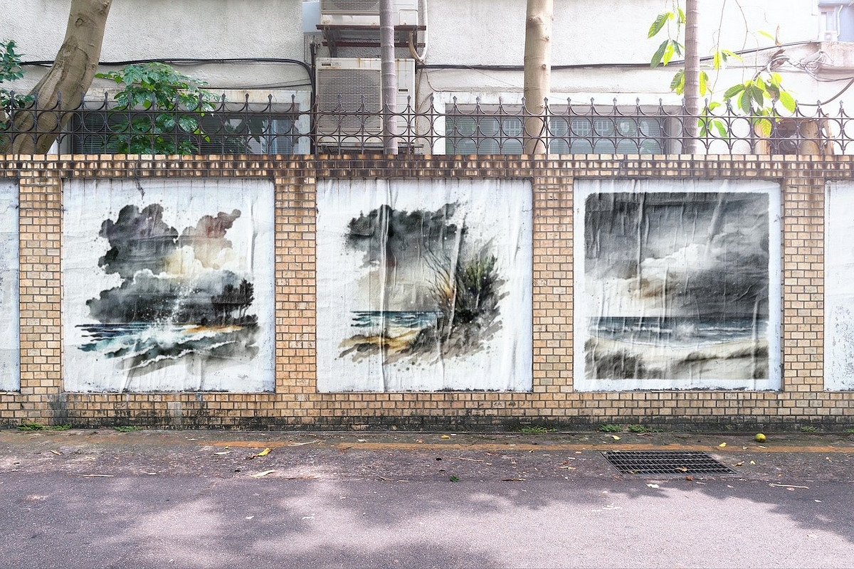 Watercolor Sea Storm Illustrations, a Decorative Illustration by TheBlackPixelCo (Photo 5 of 6)