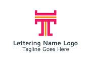 20 Logo Lettering T Template Bundle, a Branding & Logo Template by Acongraphic (Thumbnail 4 of 21)