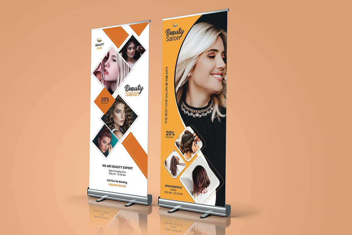 Beauty Salon Roll Up Banner preview 3