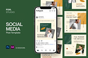 Fashion Sale Social Media Template, a Social Media Template by FDR Studio (Thumbnail 1 of 3)