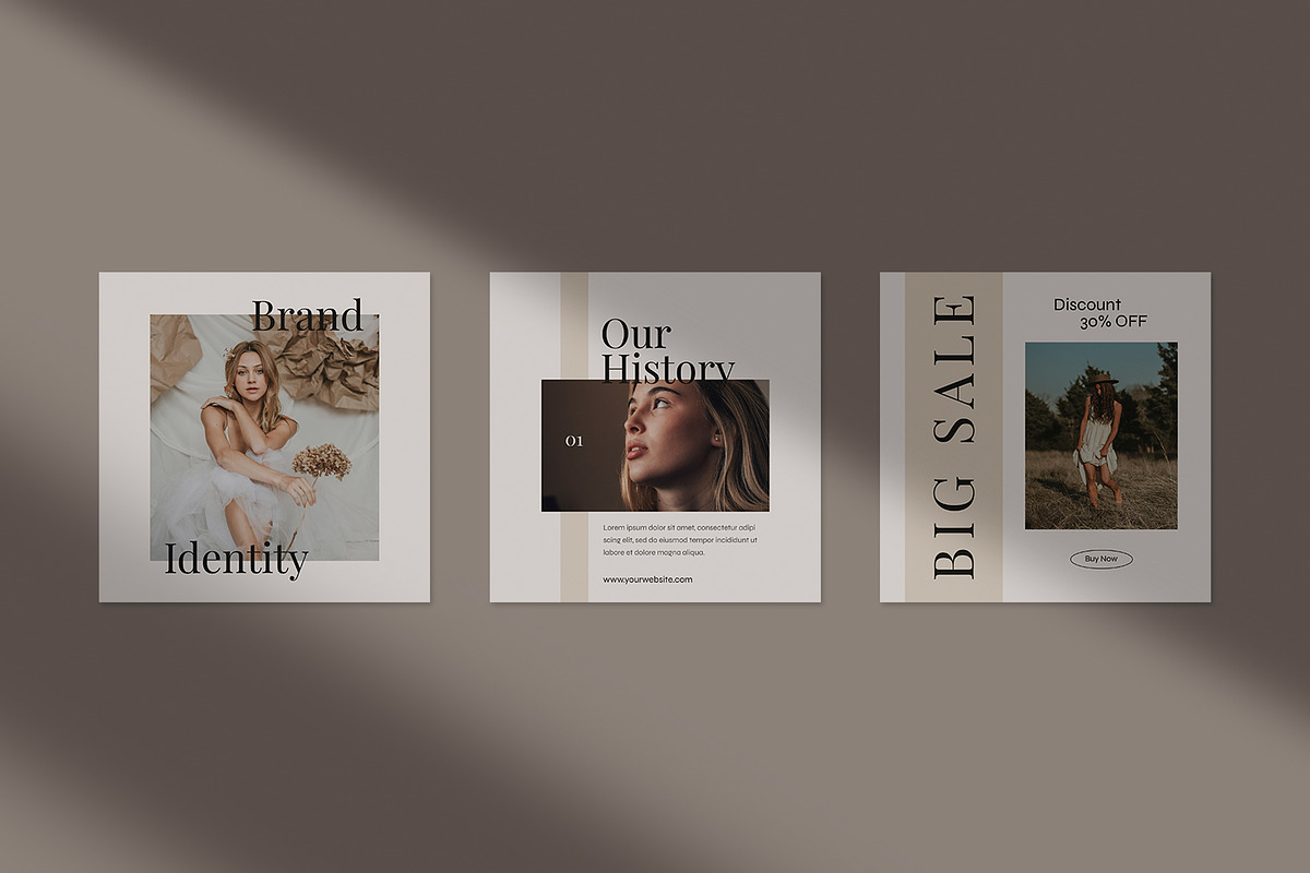 Daiva - Fashion Social Media Pack, a Social Media Template by Neetlabs Studio (Photo 3 of 5)