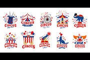 Circus show icons isolated vector, a Person Illustration by Seavector Studio (Thumbnail 3 of 3)