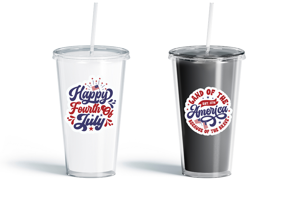 Farmhouse 4th of July Sticker Bundle, a Pattern Graphic by Design's Dark (Photo 5 of 10)
