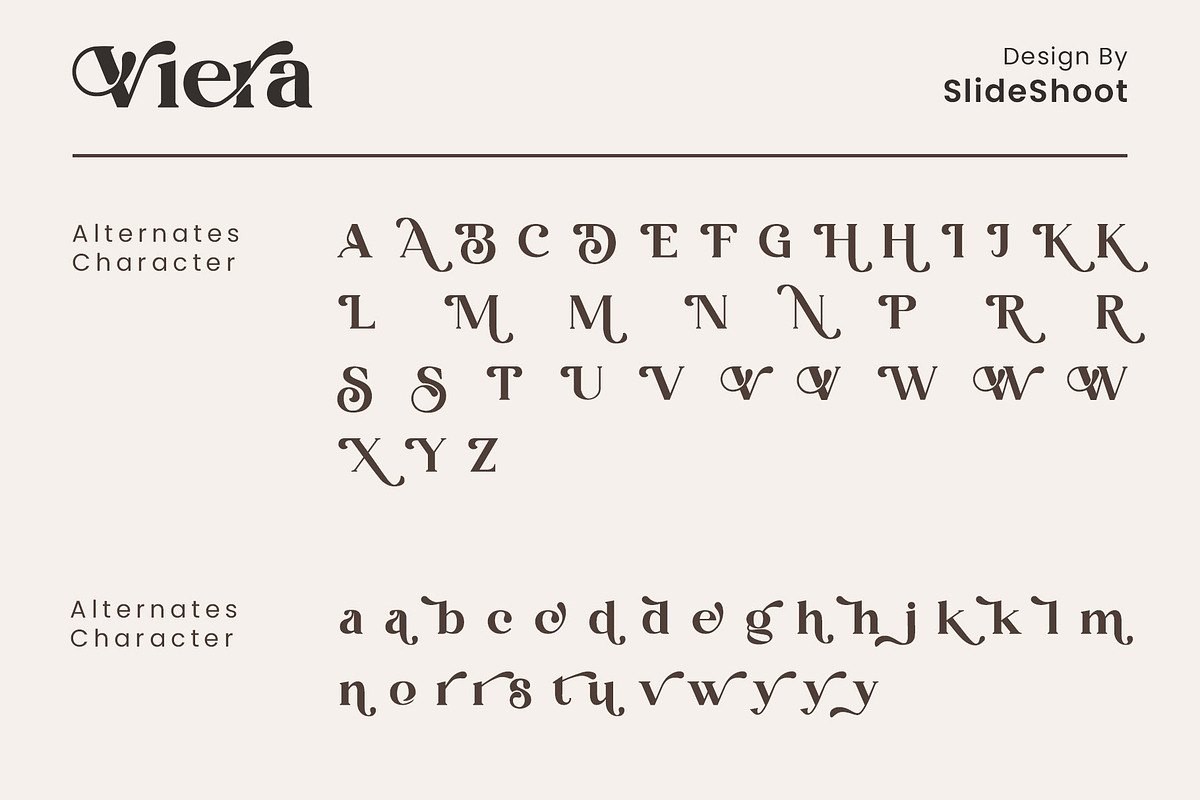 Viera Retro Serif Font, a Serif Font by Idea Studio (Photo 13 of 15)