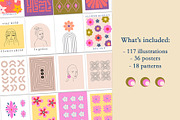 Modern Vintage. Abstract art, poster, an Object Graphic by Sofico (Thumbnail 2 of 17)
